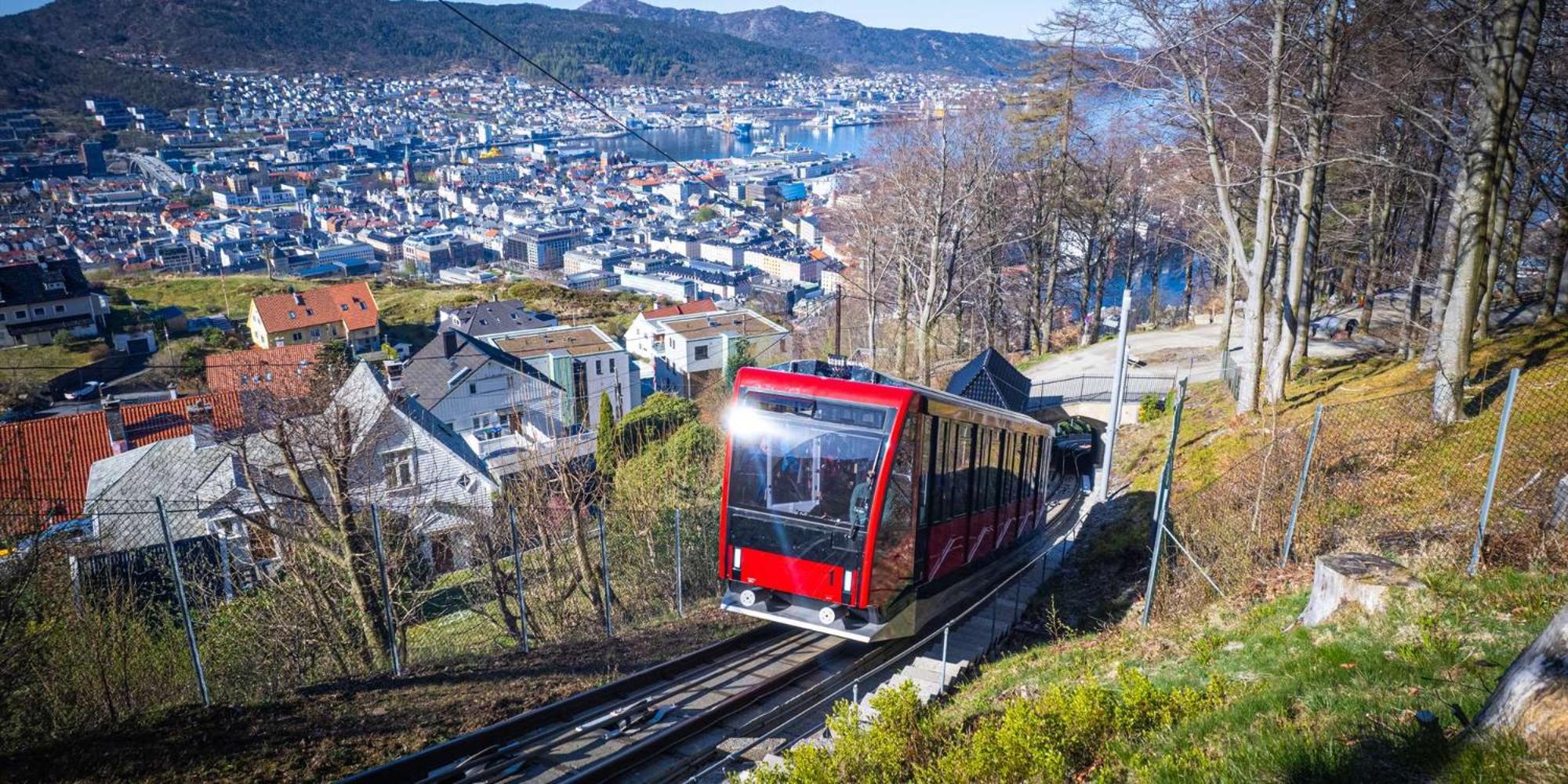 Bryggen // Floyen Living Apartment Bergen Bagian luar foto