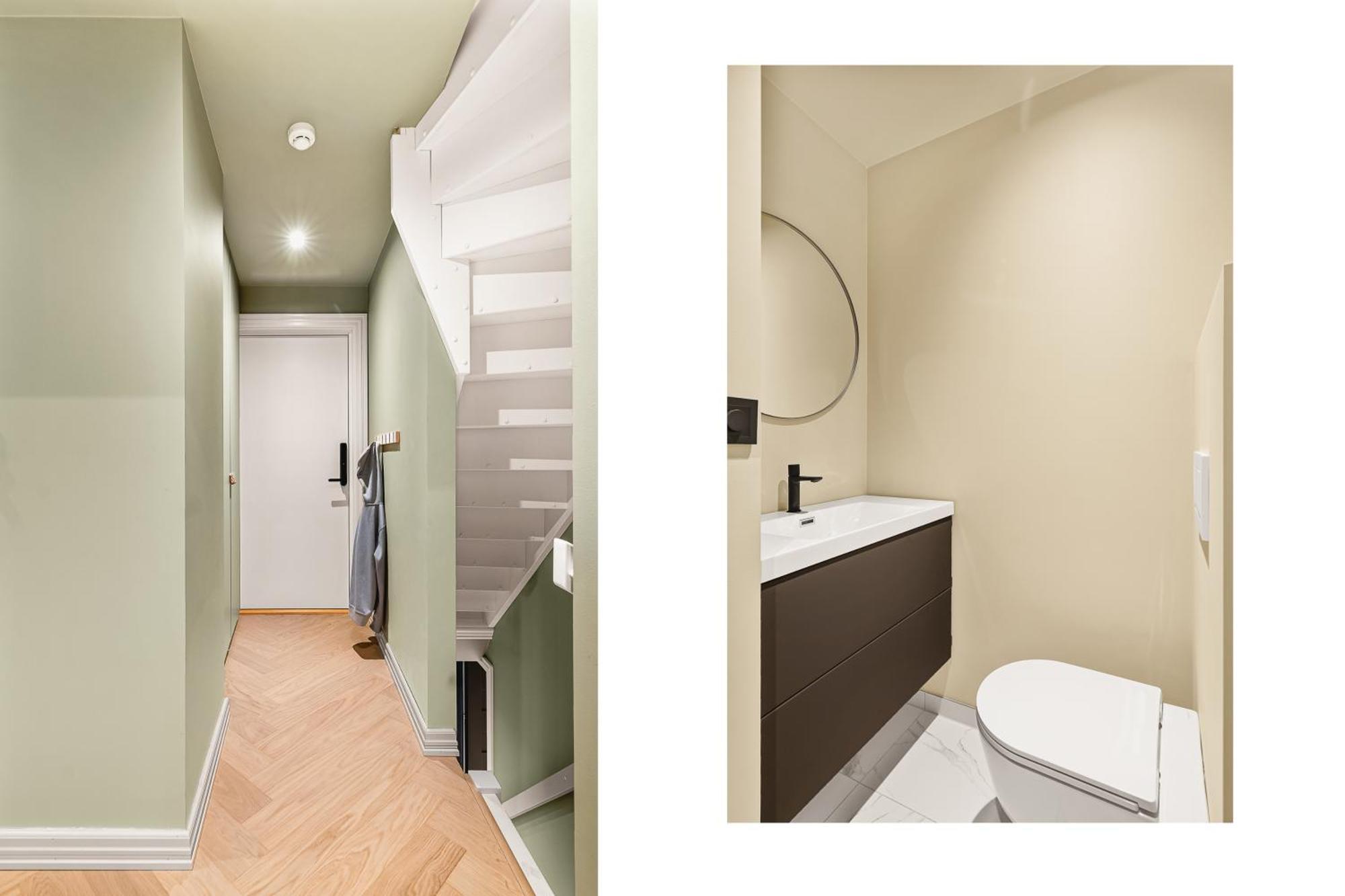Bryggen // Floyen Living Apartment Bergen Bagian luar foto